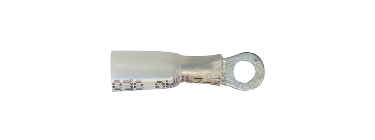 MasterLink&reg; Seal Crimp Ring Terminals - 24-22 ga - #4 - Q10